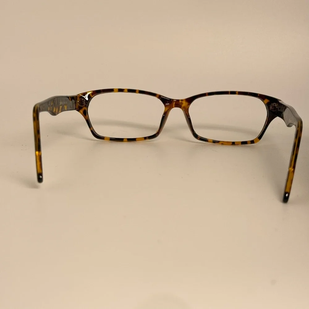 Sheng Dian 2267 Tortoise Shell Rectangular Eyeglass Frames 55-16-145 Col 64